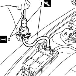 COOLING SYSTEM - TIGHTNESS TEST