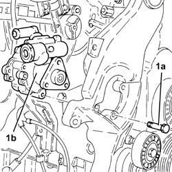 ENGINE - POSITION ON STAND AND REMOVE