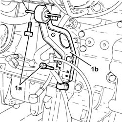 ENGINE - POSITION ON STAND AND REMOVE