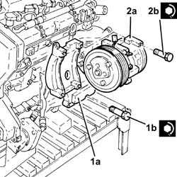 ENGINE - POSITION ON STAND AND REMOVE
