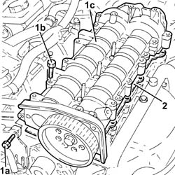 SINGLE CYLINDER HEAD, REMOVED - OVERHAUL