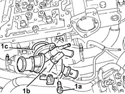 SINGLE CYLINDER HEAD, REMOVED - OVERHAUL