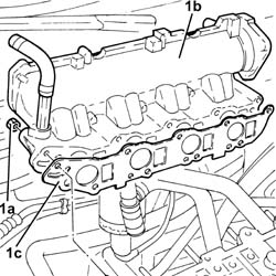 SINGLE CYLINDER HEAD, REMOVED - OVERHAUL
