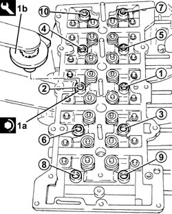 SINGLE CYLINDER HEAD, REMOVED - OVERHAUL