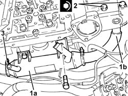 SINGLE CYLINDER HEAD, REMOVED - OVERHAUL