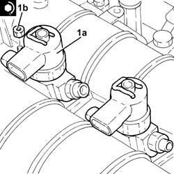 SINGLE CYLINDER HEAD, REMOVED - OVERHAUL