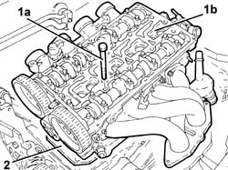 SINGLE CYLINDER HEAD, REMOVED - OVERHAUL