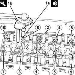 SINGLE CYLINDER HEAD, REMOVED - OVERHAUL