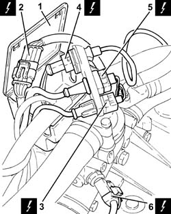 LEFT CYLINDER HEAD – R.R. AND REPLACING GASKET