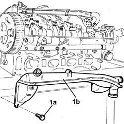SINGLE CYLINDER HEAD, REMOVED - OVERHAUL