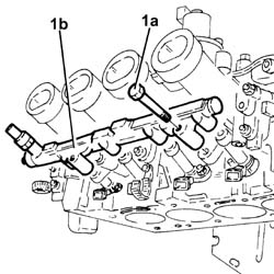 SINGLE CYLINDER HEAD, REMOVED - OVERHAUL