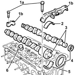 SINGLE CYLINDER HEAD, REMOVED - OVERHAUL