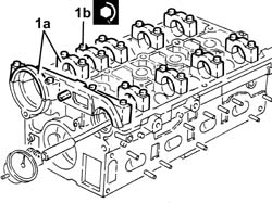 SINGLE CYLINDER HEAD, REMOVED - OVERHAUL