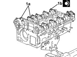 SINGLE CYLINDER HEAD, REMOVED - OVERHAUL