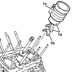 PISTON/CYLINDER LINER SET - R R