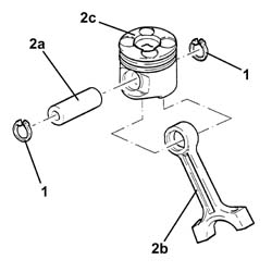 PISTON/CYLINDER LINER - R R