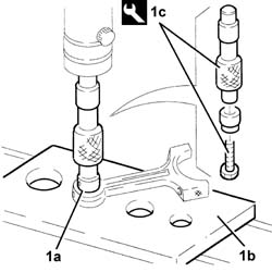 CONNECTING ROD SMALL END BUSH - REPLACE