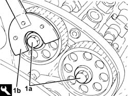 LEFT CYLINDER HEAD DRIVEN TOOTHED PULLEYS - R.R.