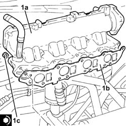 INLET MANIFOLD - R + R AND REPLACE SEAL