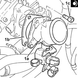 INLET MANIFOLD - R + R AND REPLACE SEAL