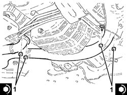 CATALYTIC CONVERTER HEAT SHIELD - R R