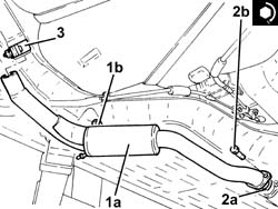 INTERMEDIATE EXHAUST SILENCER - R + R