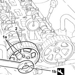 WATER PUMP - R + R WITH DRIVE BELT REMOVED