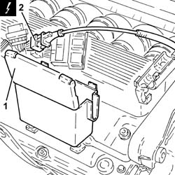 WATER PUMP - R + R WITH ENGINE REMOVED