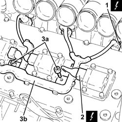 WATER PUMP - R + R WITH ENGINE REMOVED