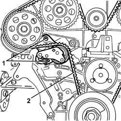WATER PUMP - R + R WITH ENGINE REMOVED