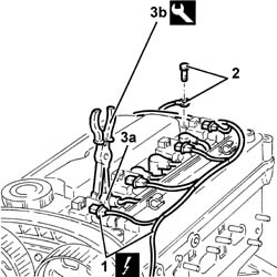WATER PUMP - R + R WITH ENGINE REMOVED