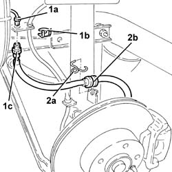 REAR DISC BRAKES - R R - INCLUDES HANDBRAKE ADJUSTMENT