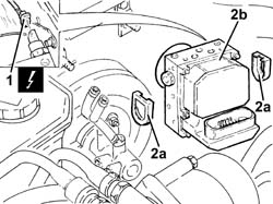 ABS HYDRAULIC AND ELECTRONIC CONTROL UNIT