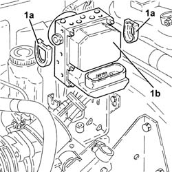 ABS HYDRAULIC AND ELECTRONIC CONTROL UNIT