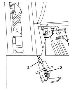 BOOT LID OPENING LEVER - R+R