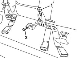 SPLIT REAR SEAT LEFT SQUAB R R