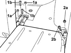 SPLIT REAR SEAT ASSEMBLY - R+R