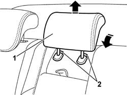 REAR SEAT CENTRAL ARMEST R R
