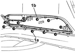 LEFT SIDE FRONT GRILLE R R