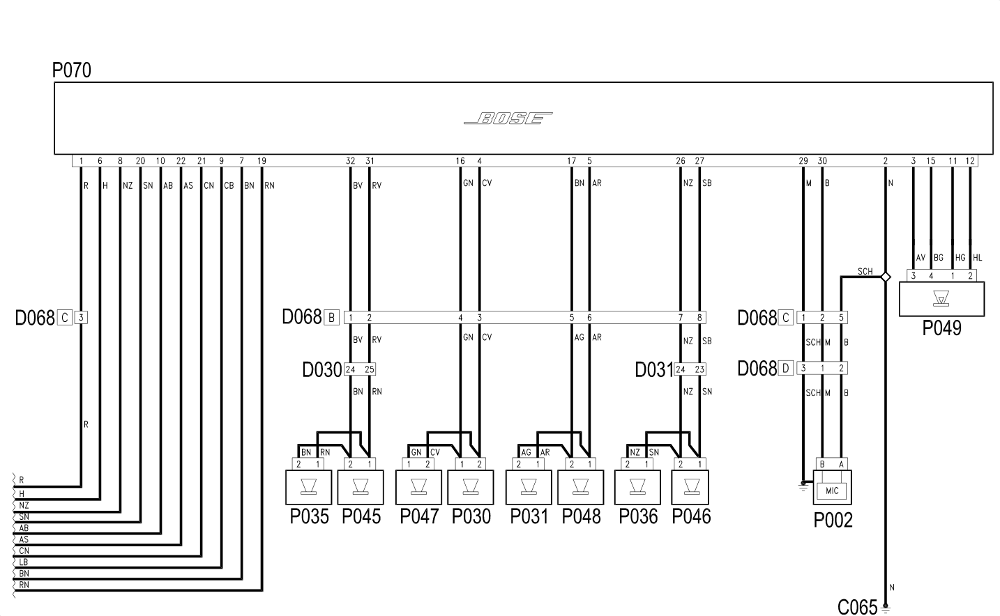 RADIO - WIRING DIAGRAM