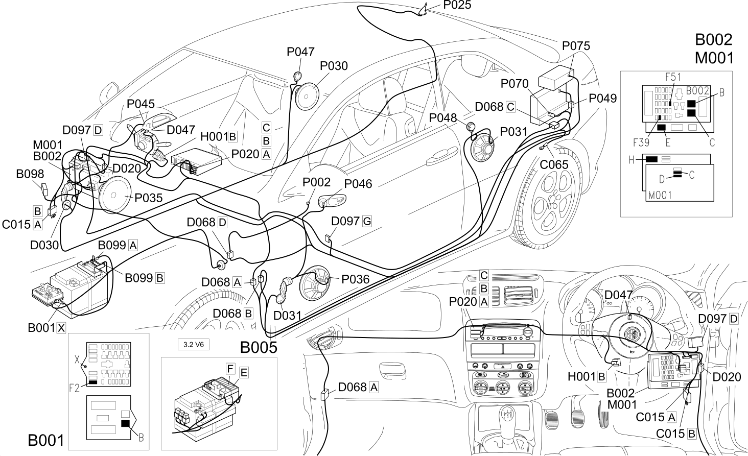 RADIO - COMPONENT LOCATION
