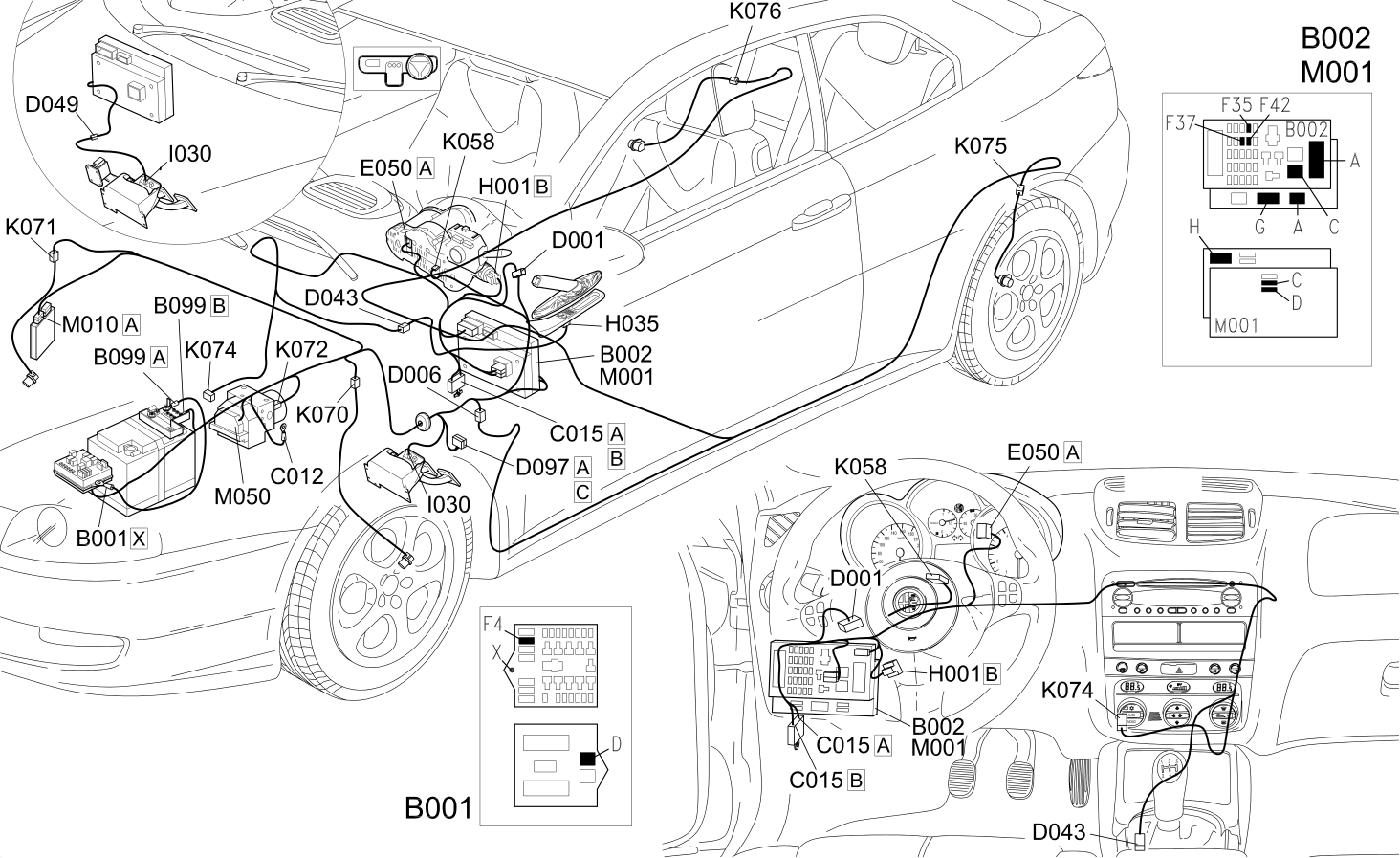 VDC - LOCATION OF COMPONENTS