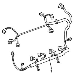 SYSTEM CABLE LOOM on ENGINE - R.R.