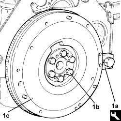 Engine - position on stand and remove