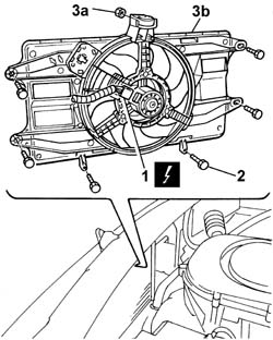 Radiator cooling fan - r + r