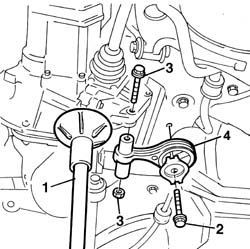 Power unit upper reaction link r r