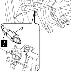 Switch on brake pedal - r+r