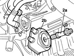 Radiant mass for engine oil cooling - r + r