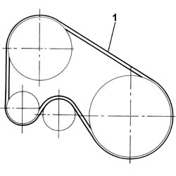 Single engine belt r r