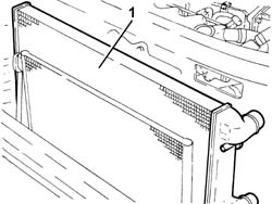 Engine cooling radiator - r + r